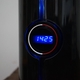 Una sencilla pantalla LED muestra el tiempo restante para que termine el proceso de decantación.